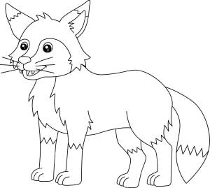 рисунок лиса раскраски страницы изолированы для детей искусство рисования графика вектор PNG , рисунок лисы, рисунок крыла, рисунок кольца PNG картинки и пнг рисунок для й загрузки