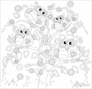 Книжка-раскраска для взрослых и детей старшего возраста