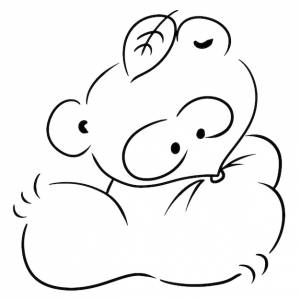 Лиса мультфильм каракули каваи аниме раскраска милая иллюстрация рисование персонаж чиби манга комикс