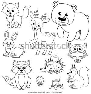 Лесные животные