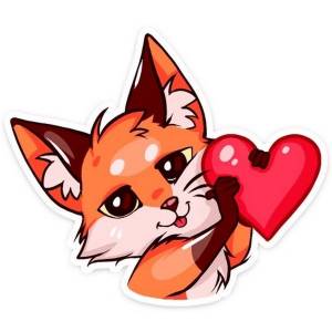 Лиса рисунок