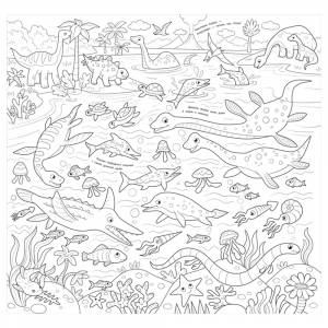 Раскраска  Росмэн Мегараскраска для малышей