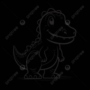 рисунок милый динозавр раскраски наброски эскиз вектор PNG , рисунок динозавра, рисунок крыла, рисунок кольца PNG картинки и пнг рисунок для й загрузки