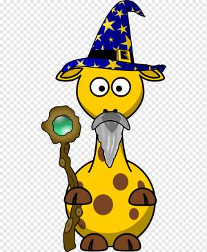 Жираф Окапи мультфильм, Жираф Графика, Воздушный шар речи, жираф, мультфильм png