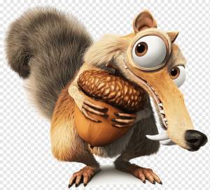 Скрат Белка Сид Ice Age Саблезубый кот, белка, млекопитающее, животные, фауна png