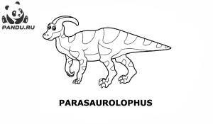 Раскраска Динозавр