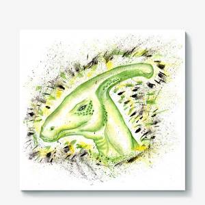 Холст «Динозавр