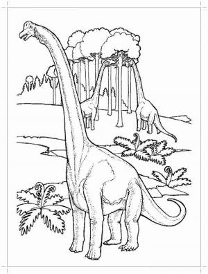 Раскраски Динозавры