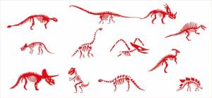 Набор динозавров диплодок, трицератопс, т-рекс, стегозавр, паразауролоф и т