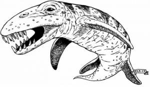 DataLife Engine > Версия для печати > Раскраски динозавры эласмозавр