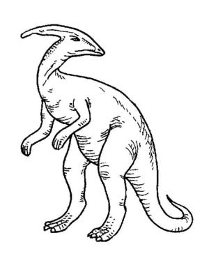 Раскраски Паразауролоф