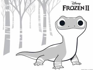 Раскраска Дух огня