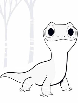 Трафареты саламандра холодное сердце