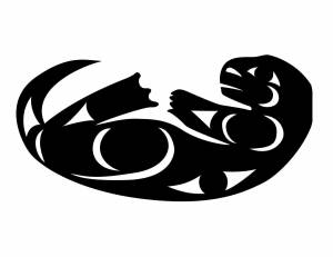 Раскраски Раскраска Черная саламандра