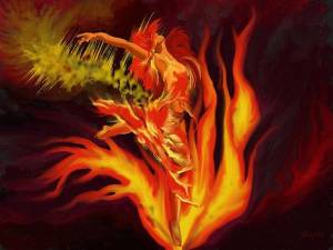 Картинки саламандра дух огня