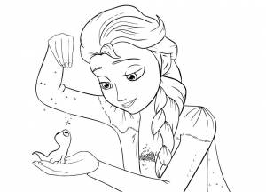 Трафареты саламандра холодное сердце