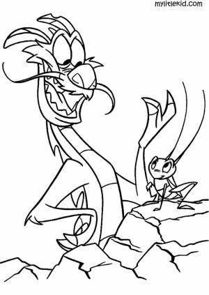 Раскраски Мулан