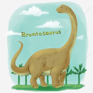 динозавр бронтозавр иллюстрации дизайн PNG , динозавр, бронтозавра, животное PNG картинки и пнг PSD рисунок для й загрузки