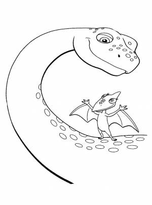 Раскраски бронтозавр раскраска