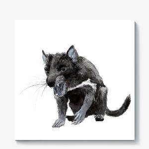 Холст «злой тасманский дьявол»