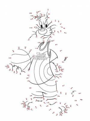 Раскраски Космический джем