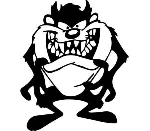 Тасманский дьявол бейсболка