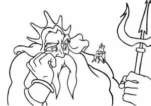 Раскраска Царь