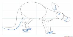 Как нарисовать трубкозуба