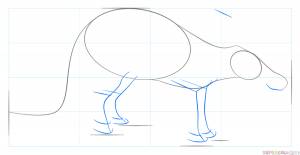 Как нарисовать трубкозуба