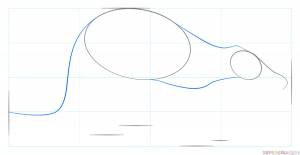 Как нарисовать трубкозуба
