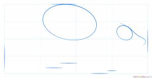 Как нарисовать трубкозуба