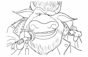 Раскраски «Зверопой»