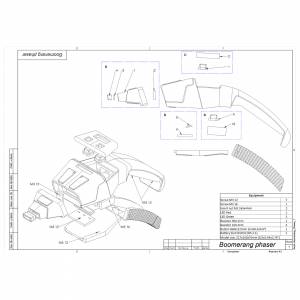Файл 3D Бластер Бумеранг