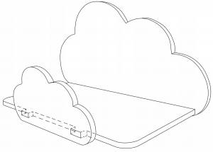 Эскиз салфетницы