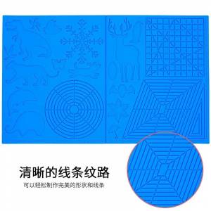 Коврик для 3d-ручки с 3 защитными пленками для пальцев, коврик для 3d-ручки для печати, сконовые базовые трафареты, коврик для шаблонов, аксессуары для 3d-ручки, инструменты для рисования