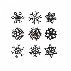 Набор снежинок