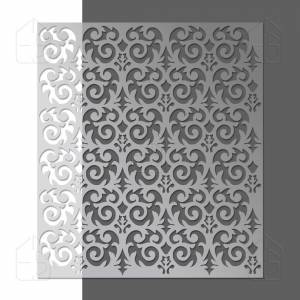 Трафарет орнамент 14