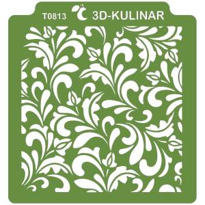 Трафарет  Растительный орнамент