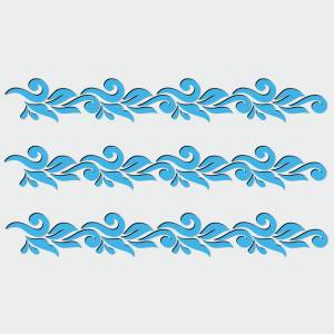 Трафарет Орнамент для декора