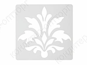 Трафарет Растительный орнамент 15х15 см