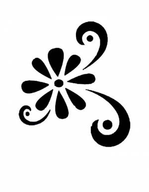 Трафареты несложные узоры