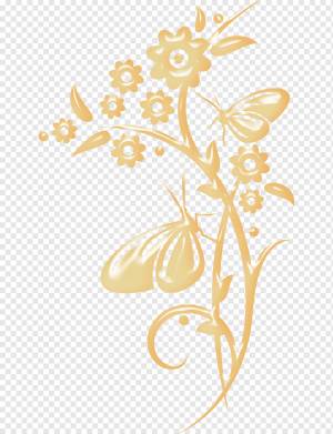 Шаблон стены Живопись Рисунок Орнамент, живопись, ветка, завод Стебель, цветок png