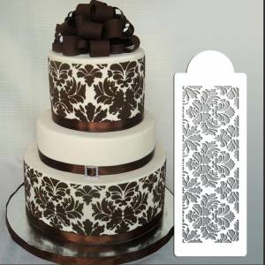 Трафарет бордюр для торта