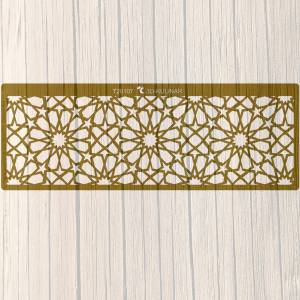 Трафарет бордюр для торта