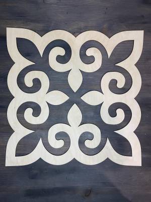 Народный казахский орнамент