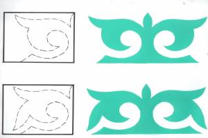 Казахские узоры казахский орнамент шаблоны для детей