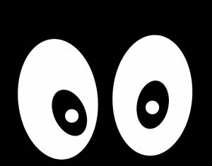 Шаблоны и трафарет глаз для вырезания из бумаги