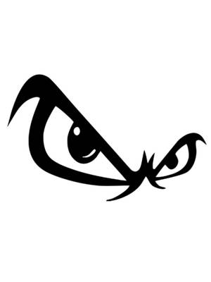 Трафареты Глаза