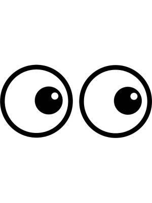 Трафареты Глаза