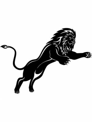 Трафареты Льва